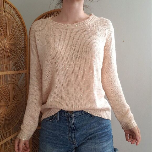 Forever 21 Sequin Sweater M - Picture 1 of 9